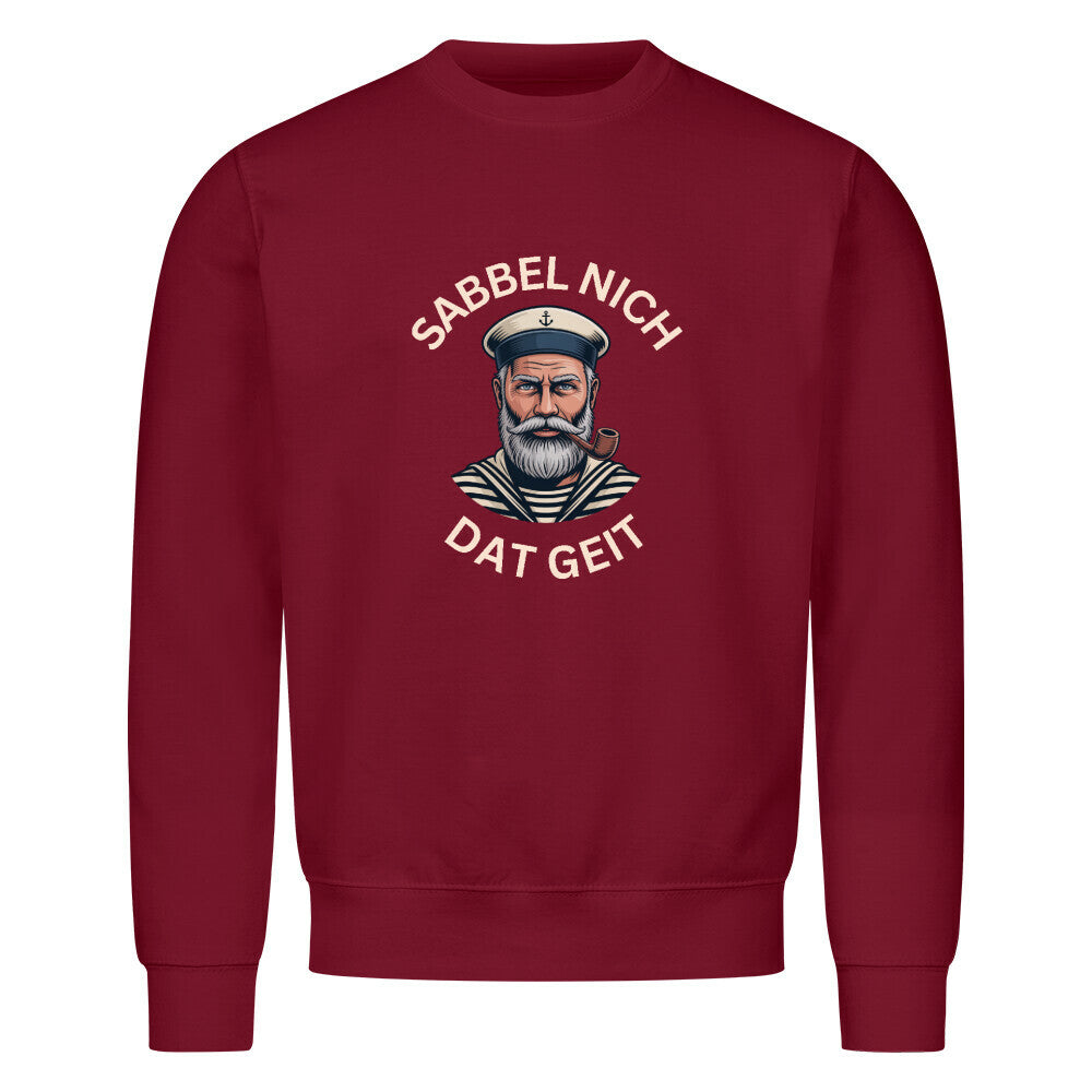Sabbel nicht dat geit Matrose Sweatshirt – Seebär