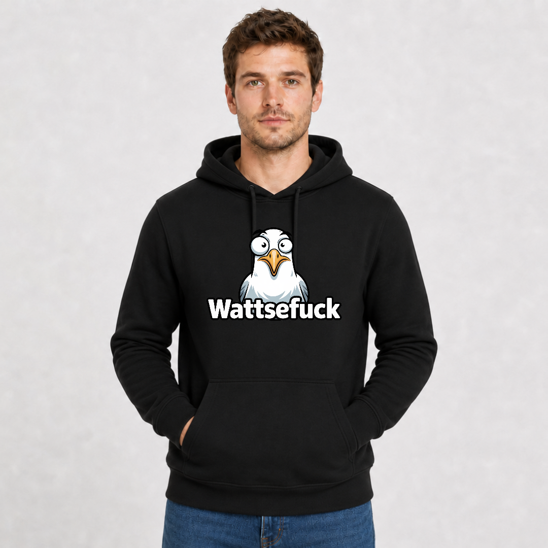 Wattsefuck Möwe Premium Hoodie