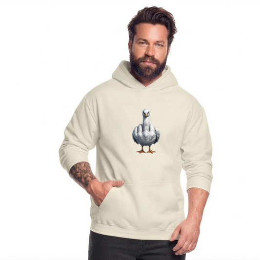 Mittelfinger Möwe Premium Hoodie